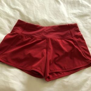 NWOT red Lululemon shorts | 4